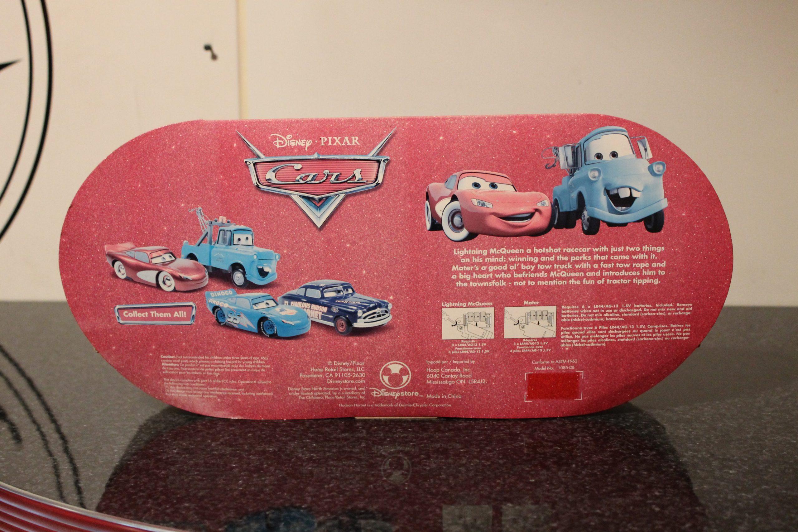 Cars Lightning McQueen Mater Twin Pack Interactive action figures - Daan  Schop Trading